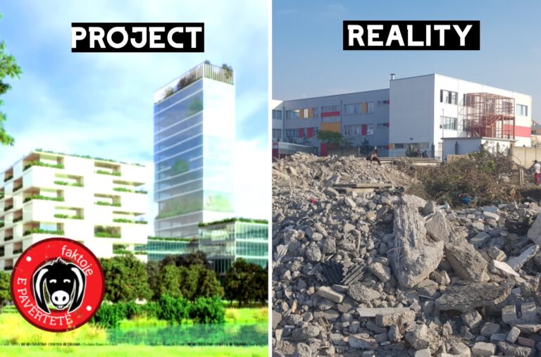 Laying of the foundations at the “5 Maji” neighborhood is lagging behind due to inert waste not been cleared yet