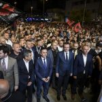 *reception in Tetovo at the end of Kurt’s visit