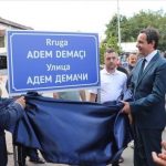 inaugurimi i emrit te rruges