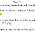 nuk pranon tw bwjw betimin