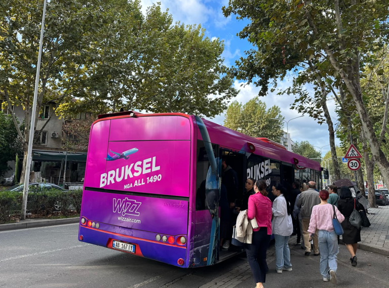 Quality of public transport in Tirana: Poor or very poor